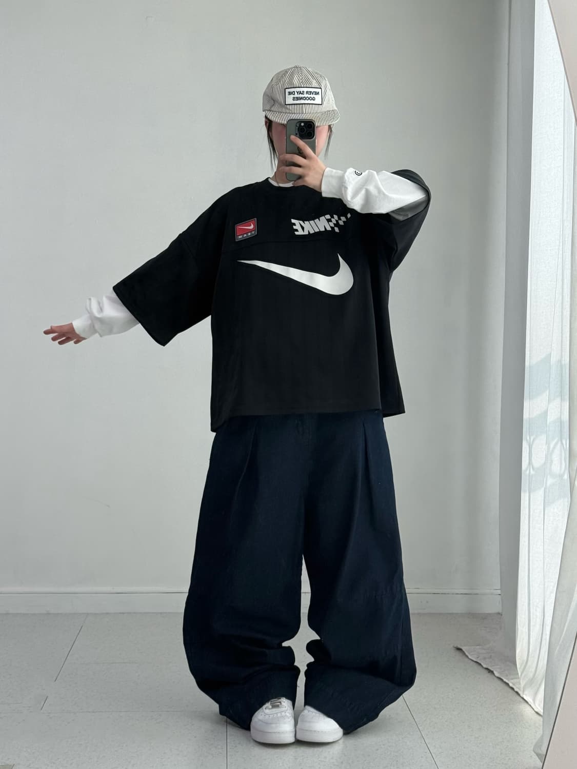 빈티지 모리 배기핏 데님팬츠 상품이미지5