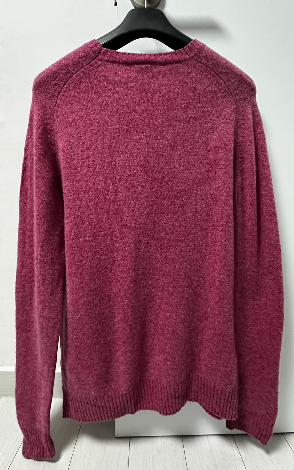 라코스테 남성 울 핑크 니트 슬림핏 5(L) 사이즈 상품이미지2