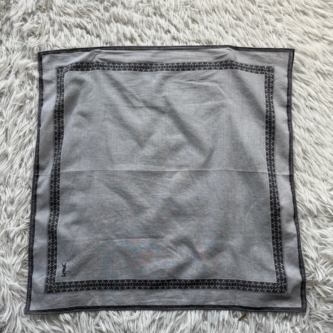 YSL 일본빈티지 손수건 입생로랑 빈티지손수건 입생로랑수건 onesize 상품이미지3