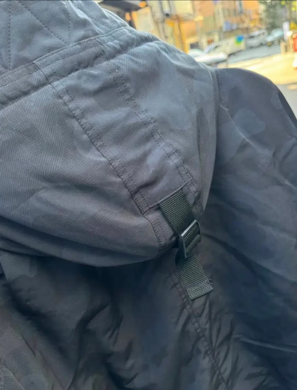 아비렉스 밀리터리 카모 후드 ma1 자켓 XL 상품이미지3