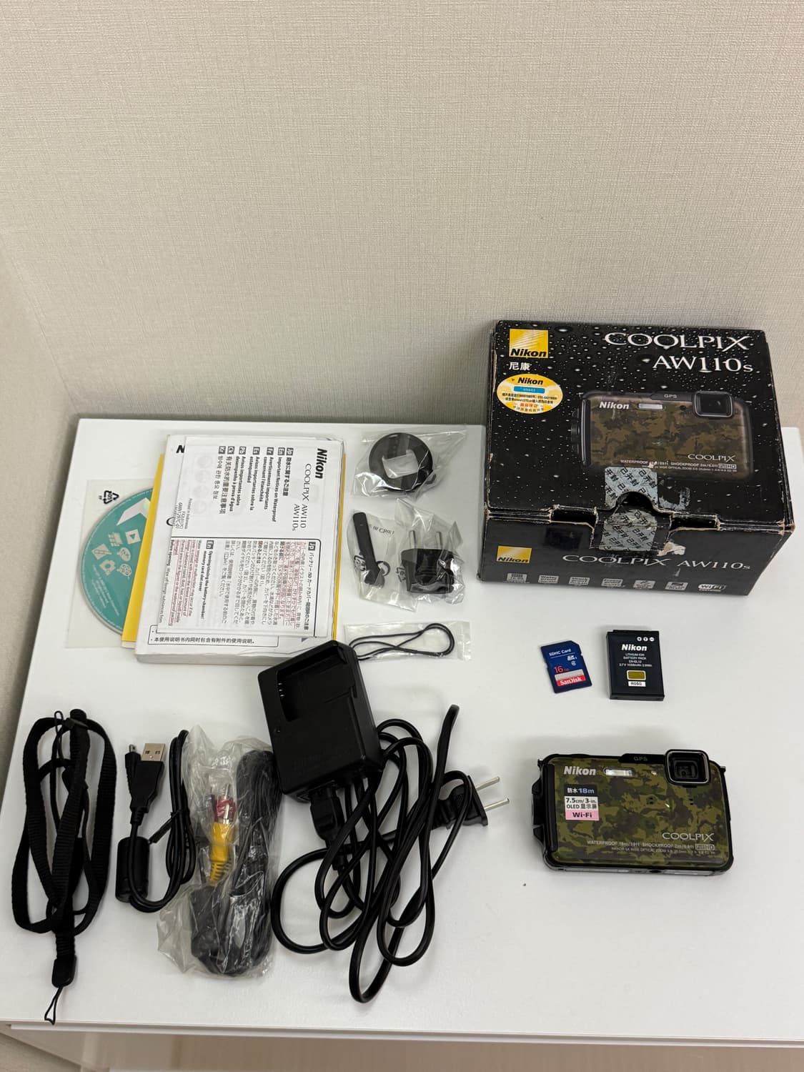 풀박) 니콘 쿨픽스 aw110s 카모 (aw110/aw100) 상품이미지4