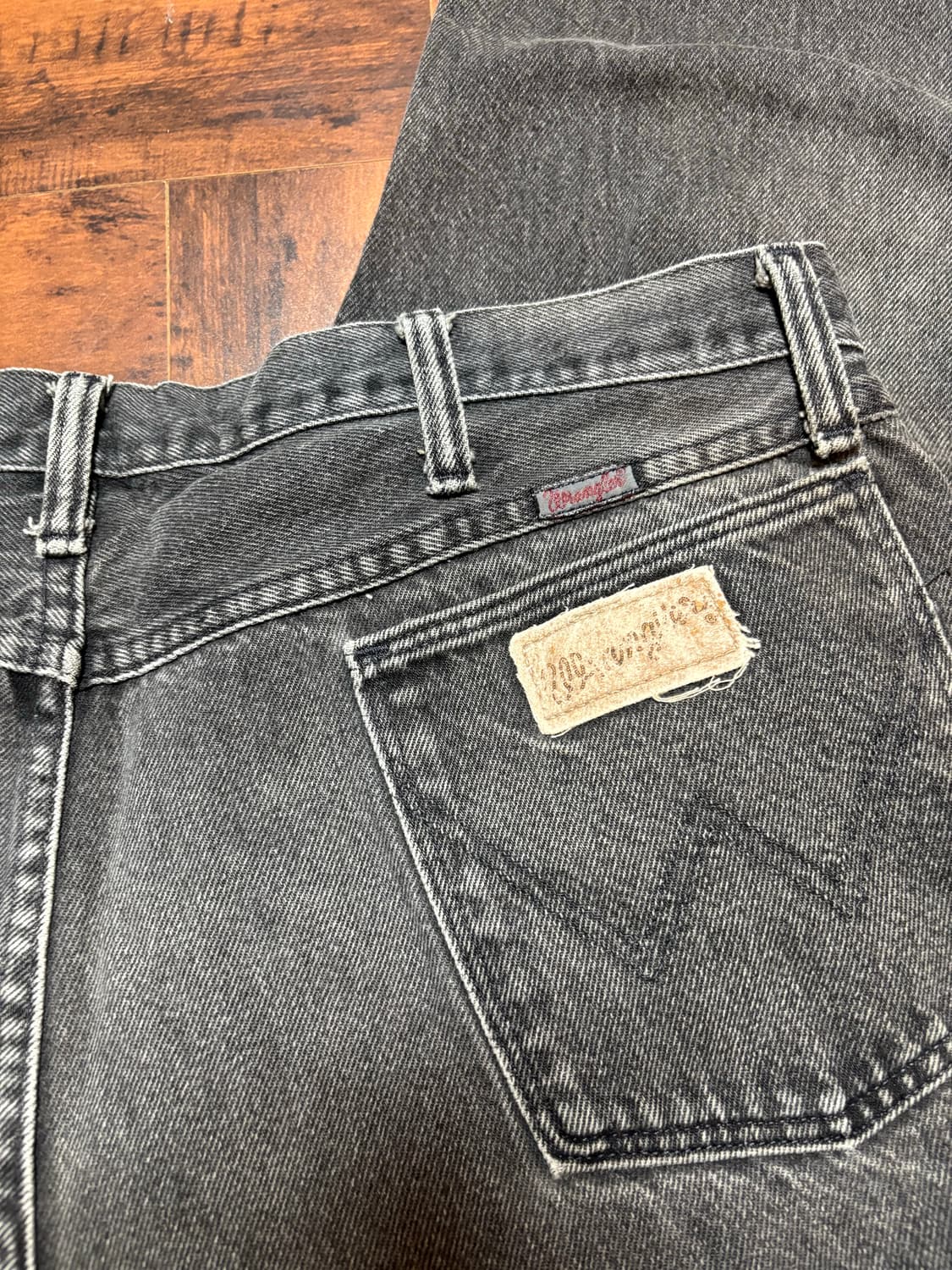 랭글러 흑청바지 상품이미지1