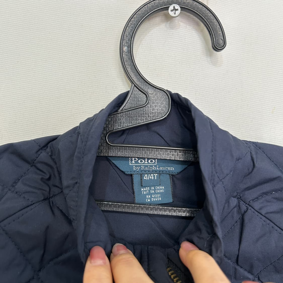 폴로 랄프로렌 키즈 퀄팅 점퍼 4T 상품이미지2