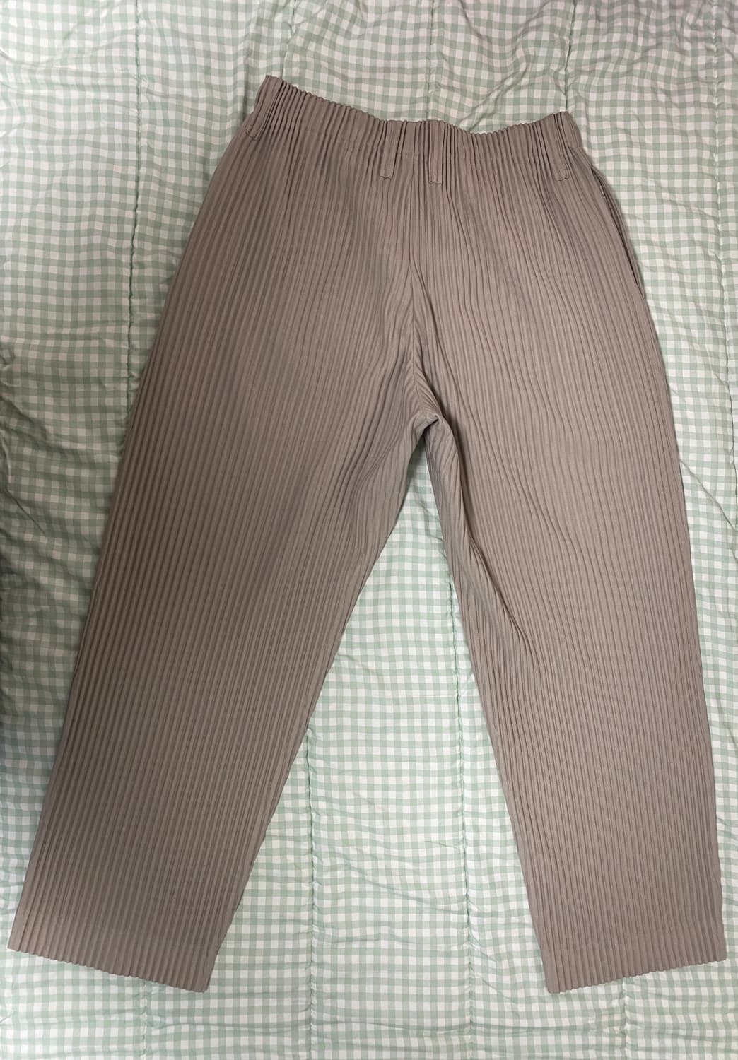 옴므플리세 일자핏 바지 상품이미지2