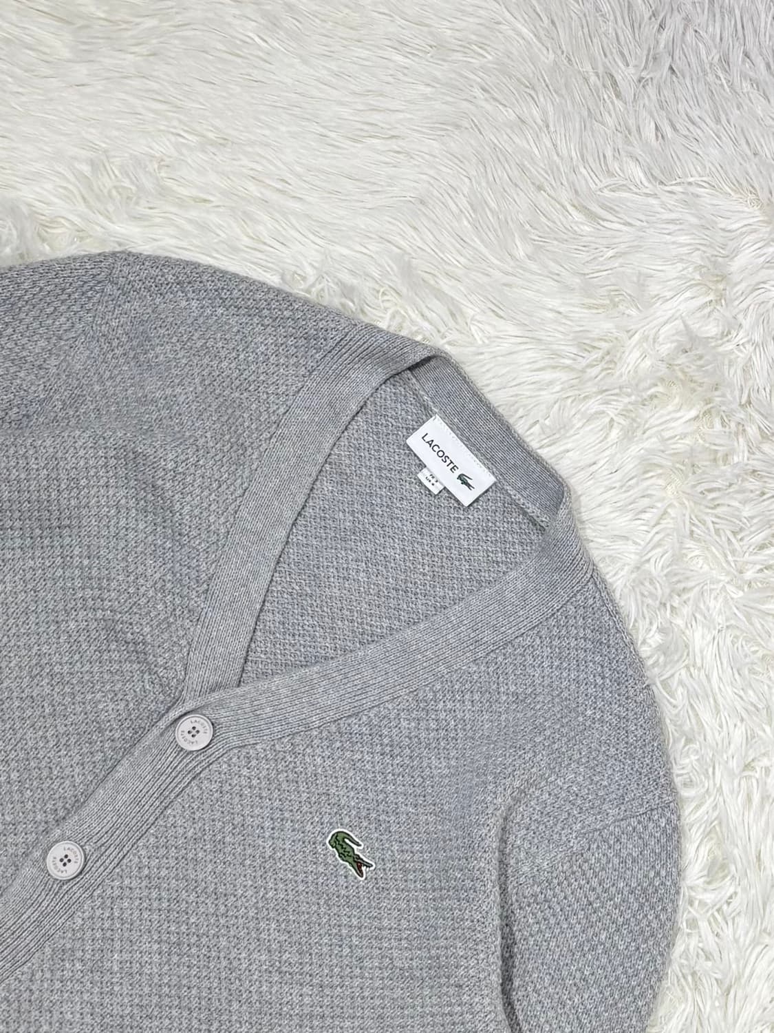 라코스테 브이넥 가디건 상품이미지4