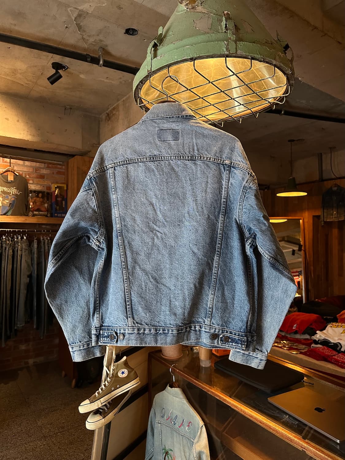 80s USA 빈티지 리바이스 70507 3세대 데님 트러커 자켓 상품이미지5