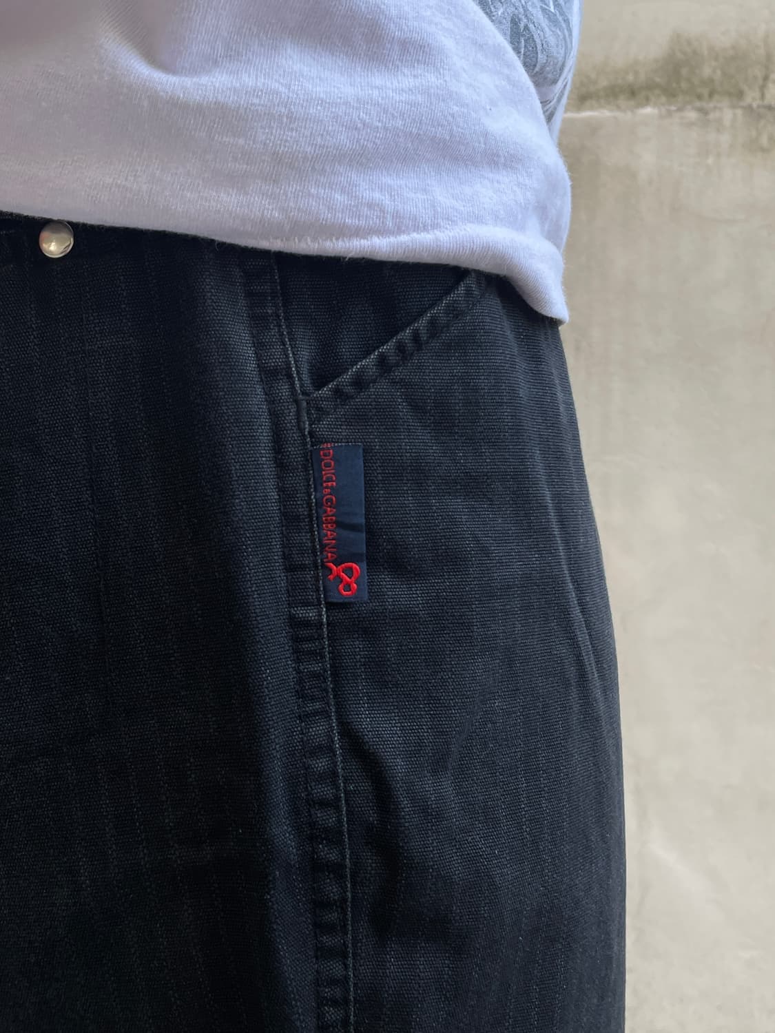 00s DOLCE & GABBANA Canvas Pants 상품이미지2