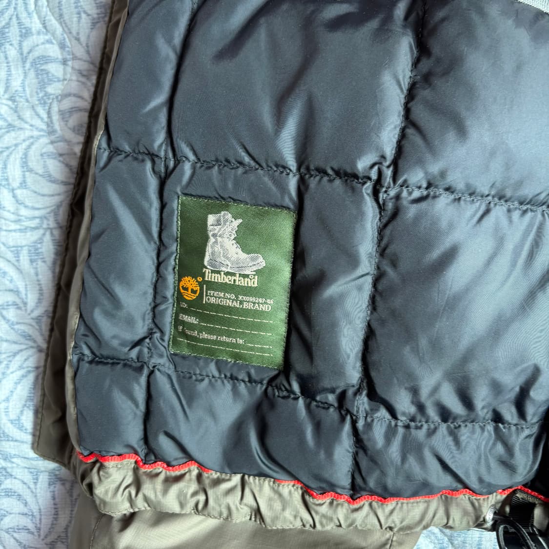 00s 팀버랜드 패커블 아웃도어 경량패딩 상품이미지8