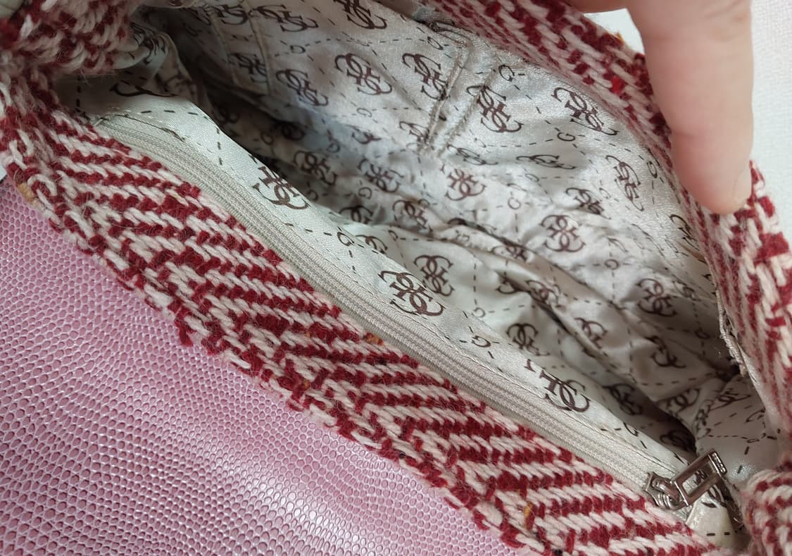 GUESS 게스 트위드 핑크 숄더백 상품이미지7