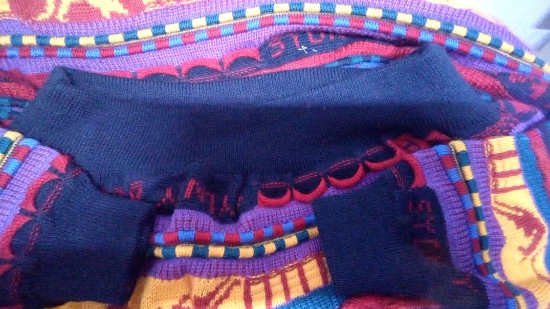 에머루 하이 케이블 니트 울 티셔츠 상품이미지4