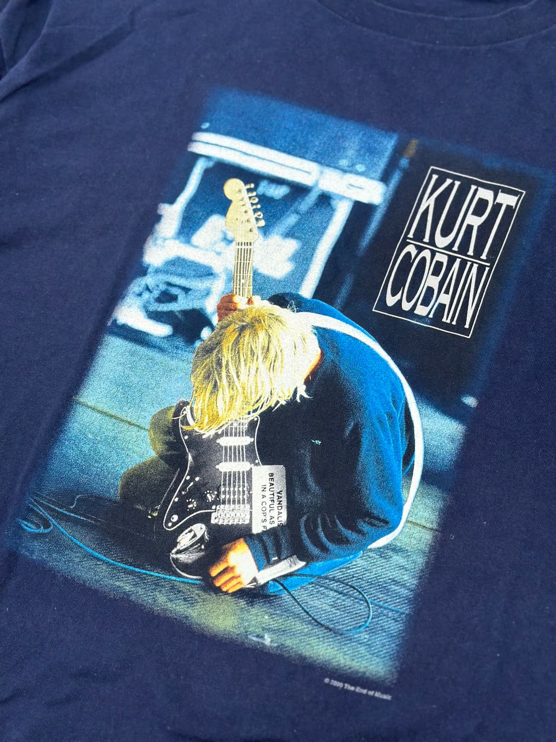 00s Kurt Cobain 빈티지 너바나 커트커베인 밴드티 상품이미지2
