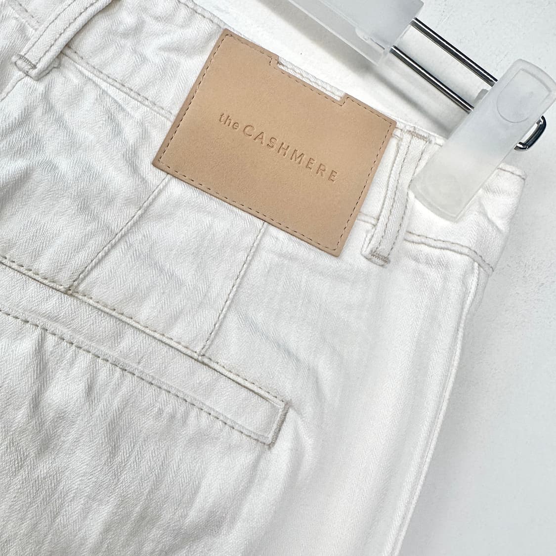 더캐시미어 코튼 턱 팬츠 상품이미지4