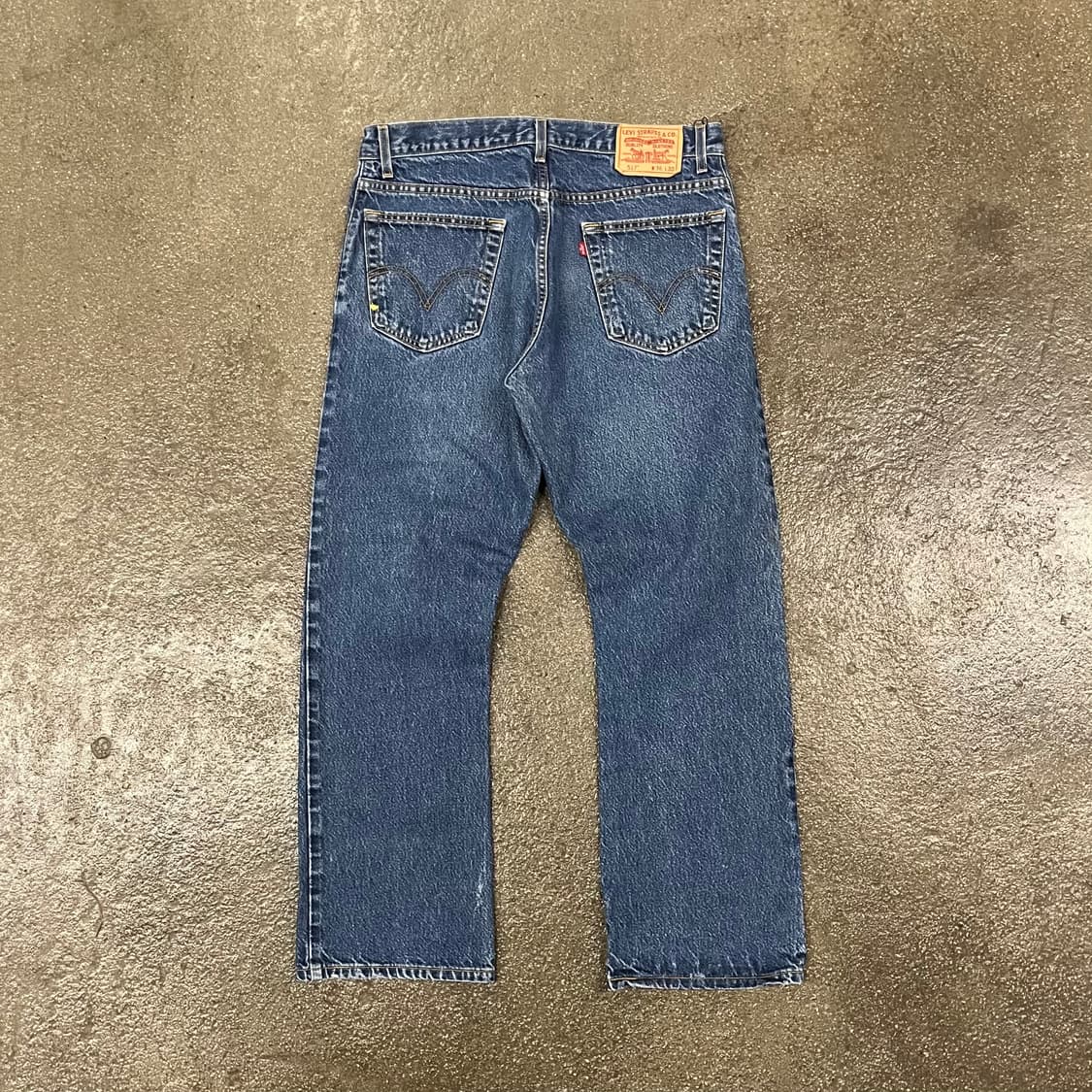 00s USA 리바이스517 데님 부츠컷 (34“) 상품이미지3