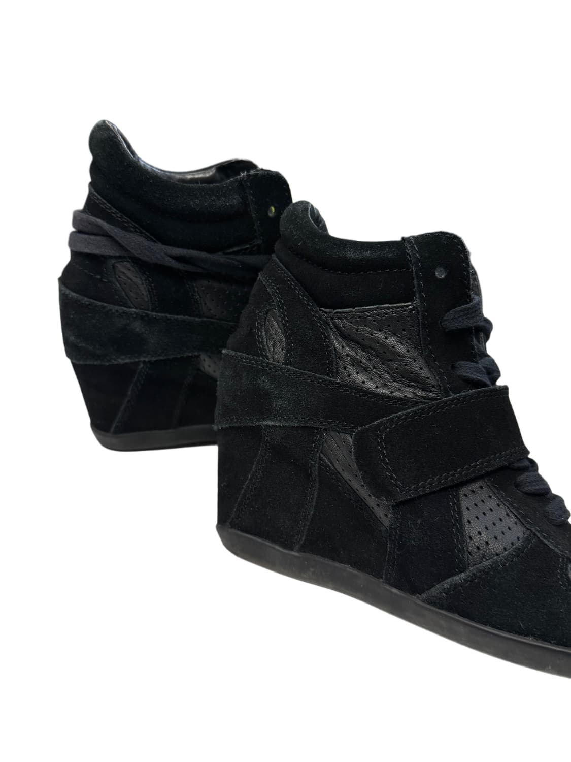ASH 보위 웨지힐 하이탑 스니커즈 블랙  상품이미지5