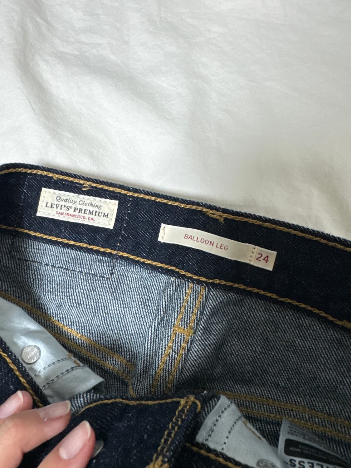 리바이스 프리미엄 벌룬레그 팬츠 24 상품이미지6