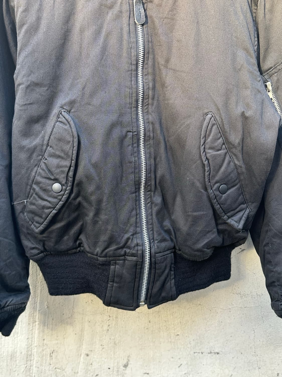 King jonathan cotton line flight jacket 상품이미지4