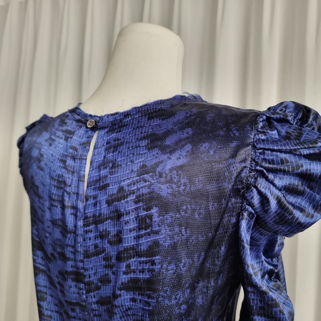 이자벨 마랑 셔링 스모킹 블라우스 실크100% (55/표기0) 상태최상 상품이미지7