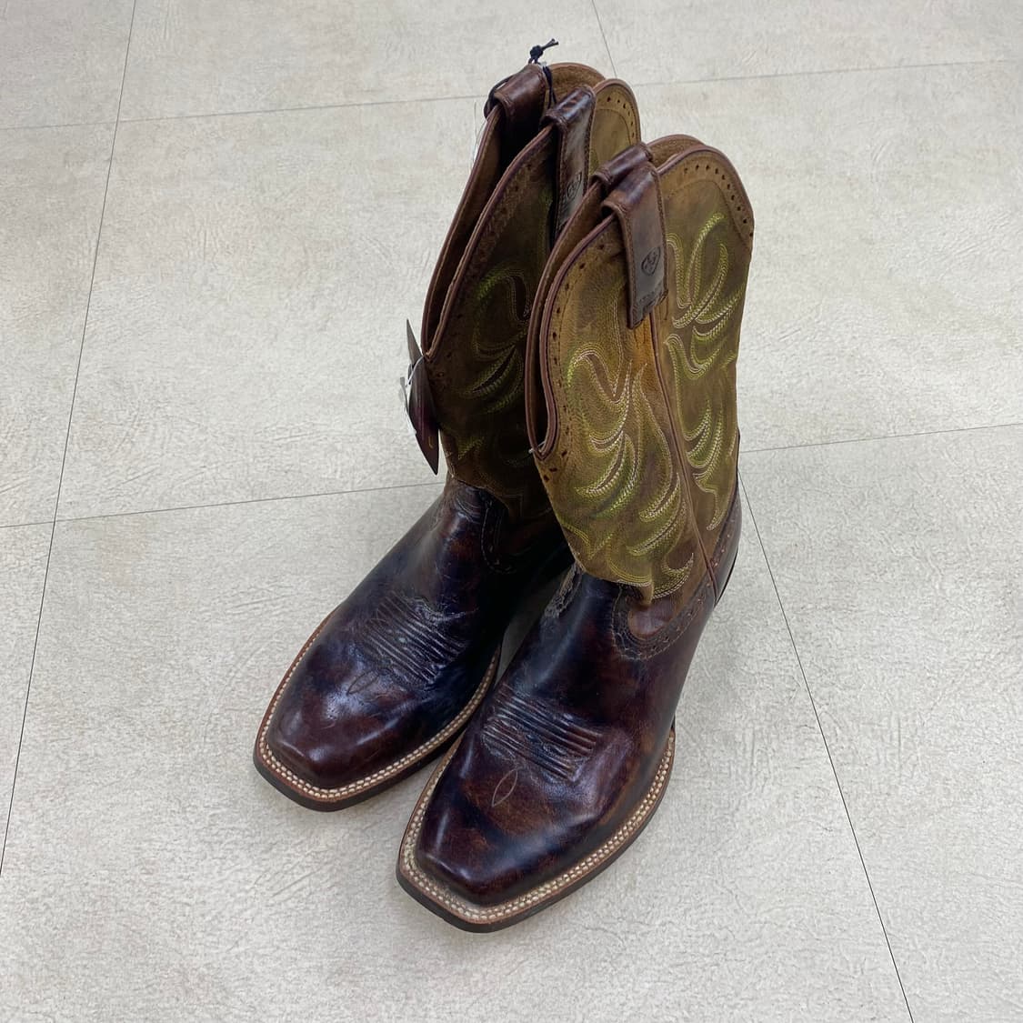 아리아트 ariat USA 오리지널 스퀘어토 웨스턴 부츠 (260mm-2 상품이미지4