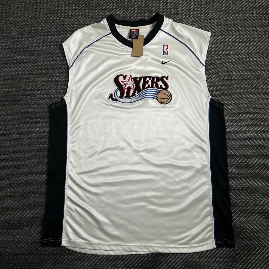 00s 나이키 필라델피아 세븐티식서스 바스켓볼 져지o 4398 상품이미지1