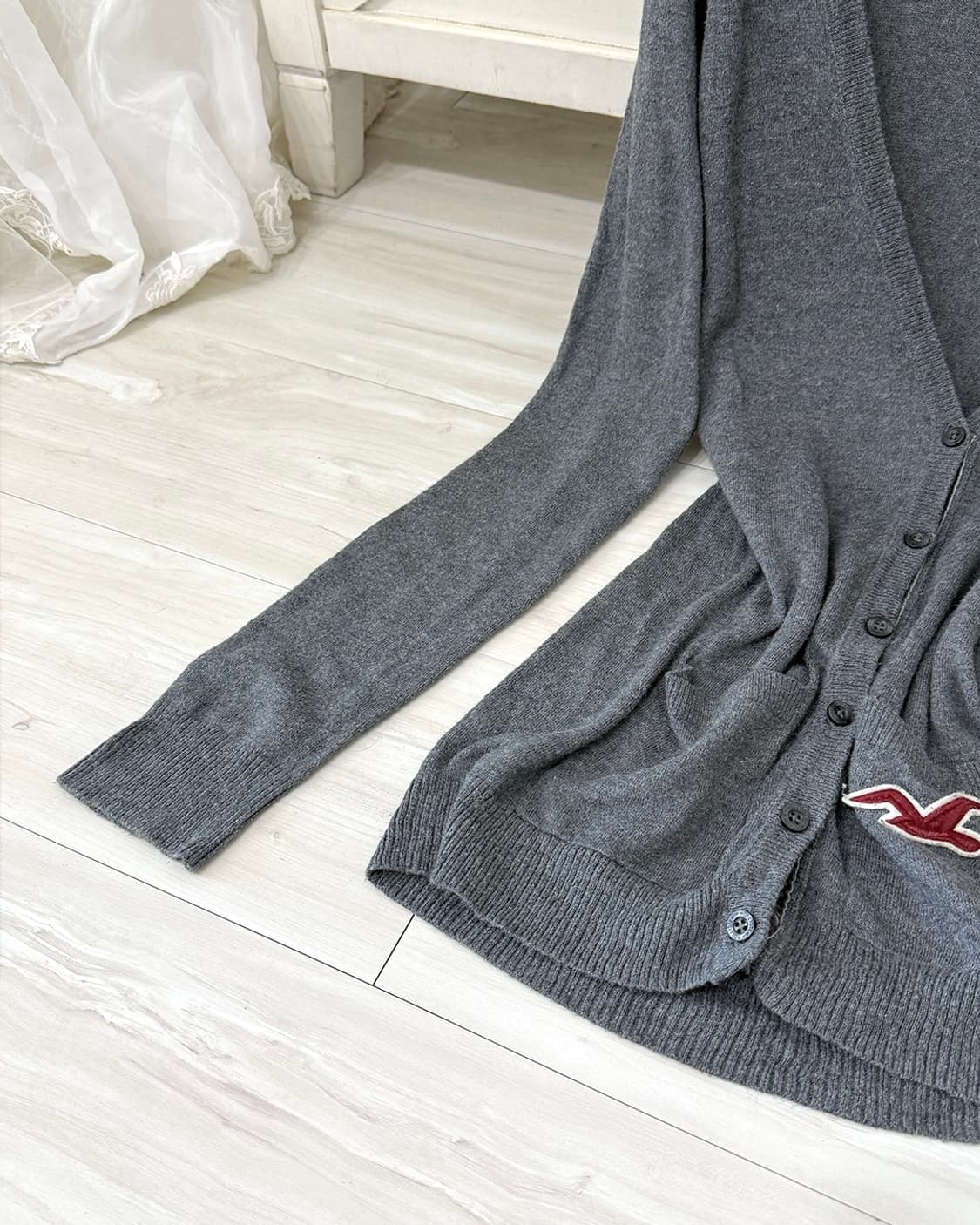 Hollister Gray Cardigan 상품이미지7