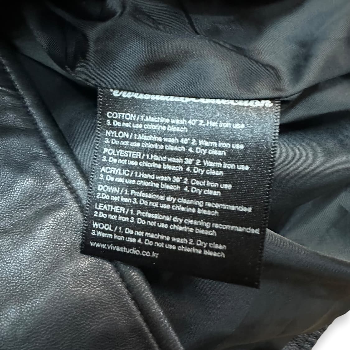 비바스튜디오 레더 자켓 상품이미지7