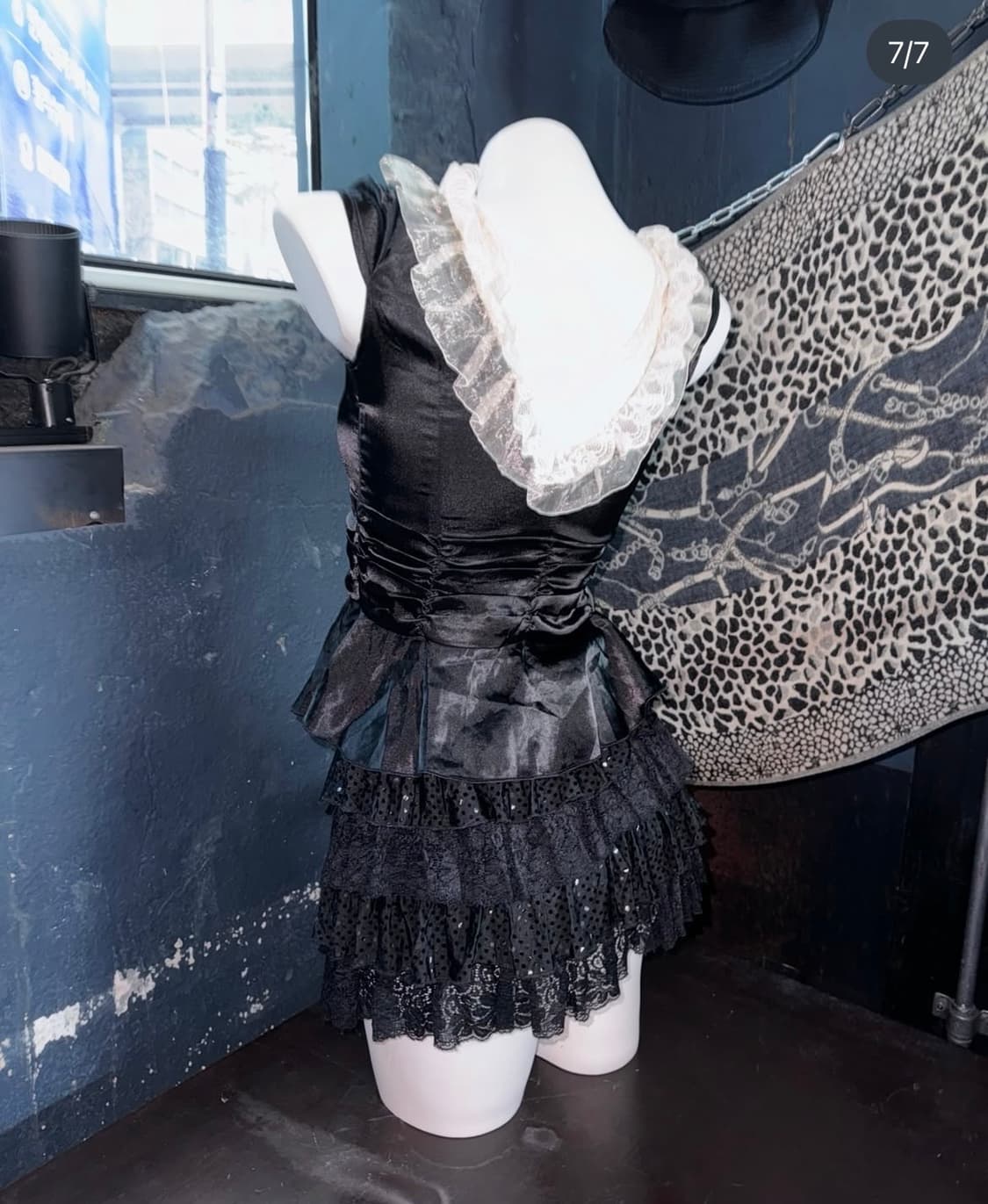 고스 블랙 페어리 오리엔탈 투피스 세트  상품이미지2