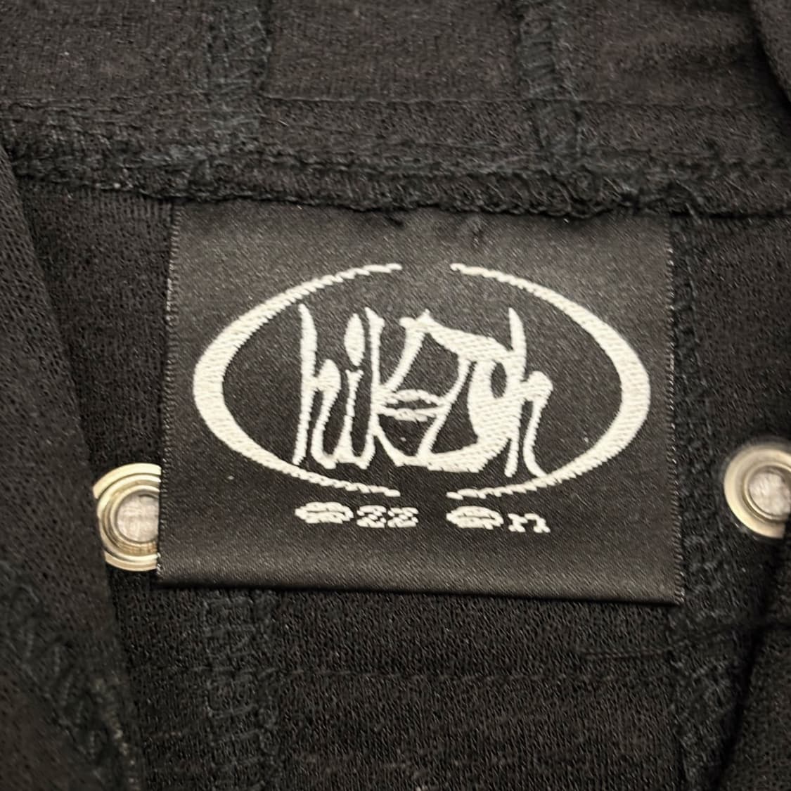 오즈온 Ozz on 핀터깔 공겜여주깔 용  징 디테일 후드 반팔 상품이미지3