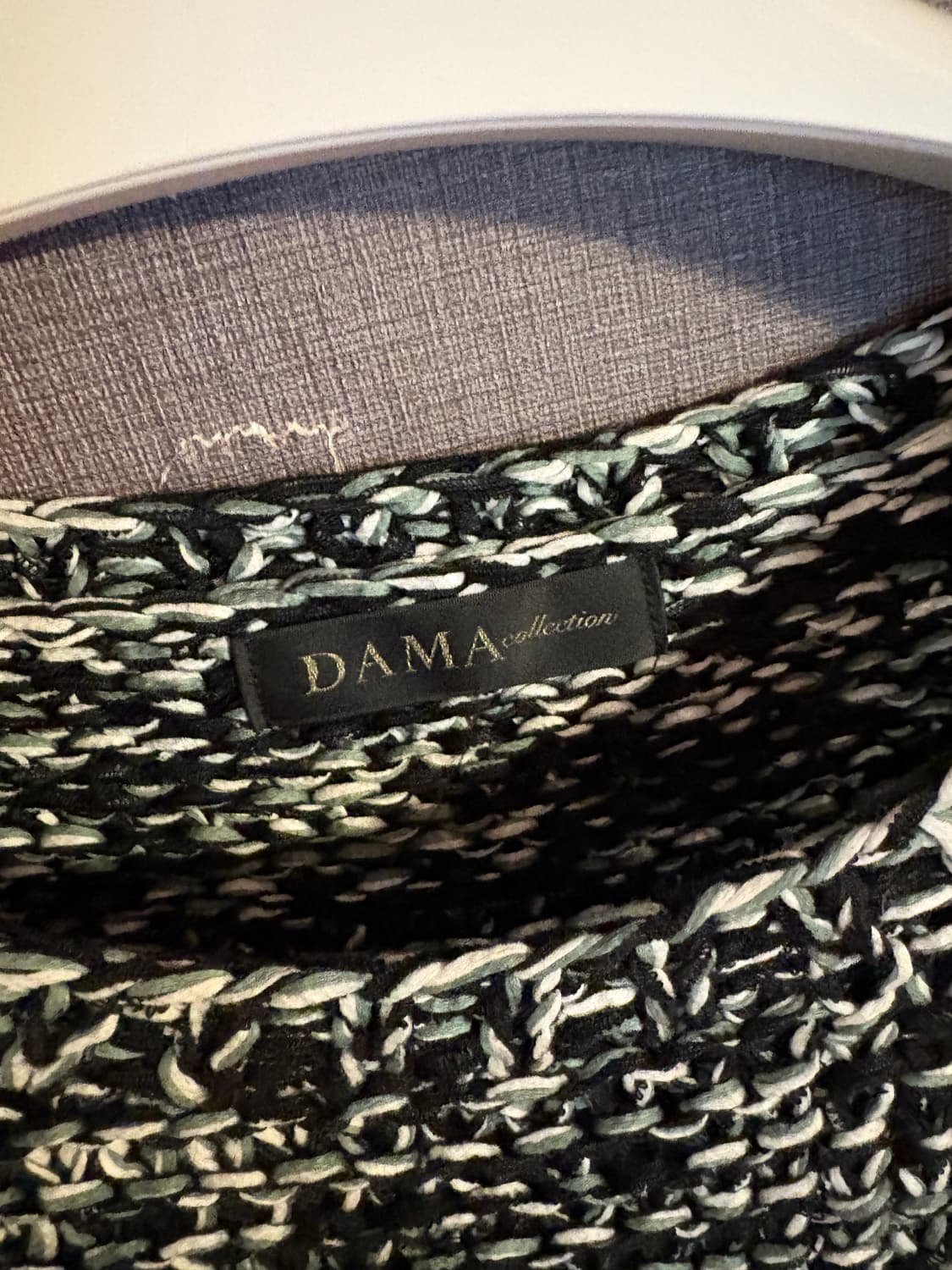 DAMA collection 니트 반팔 상품이미지2