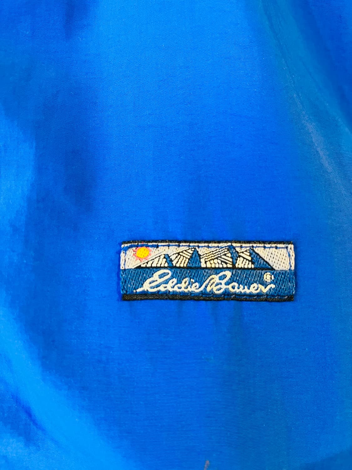 90‘s 에디 바우어 블루 나일론 플리스 자켓(미국제) 상품이미지3