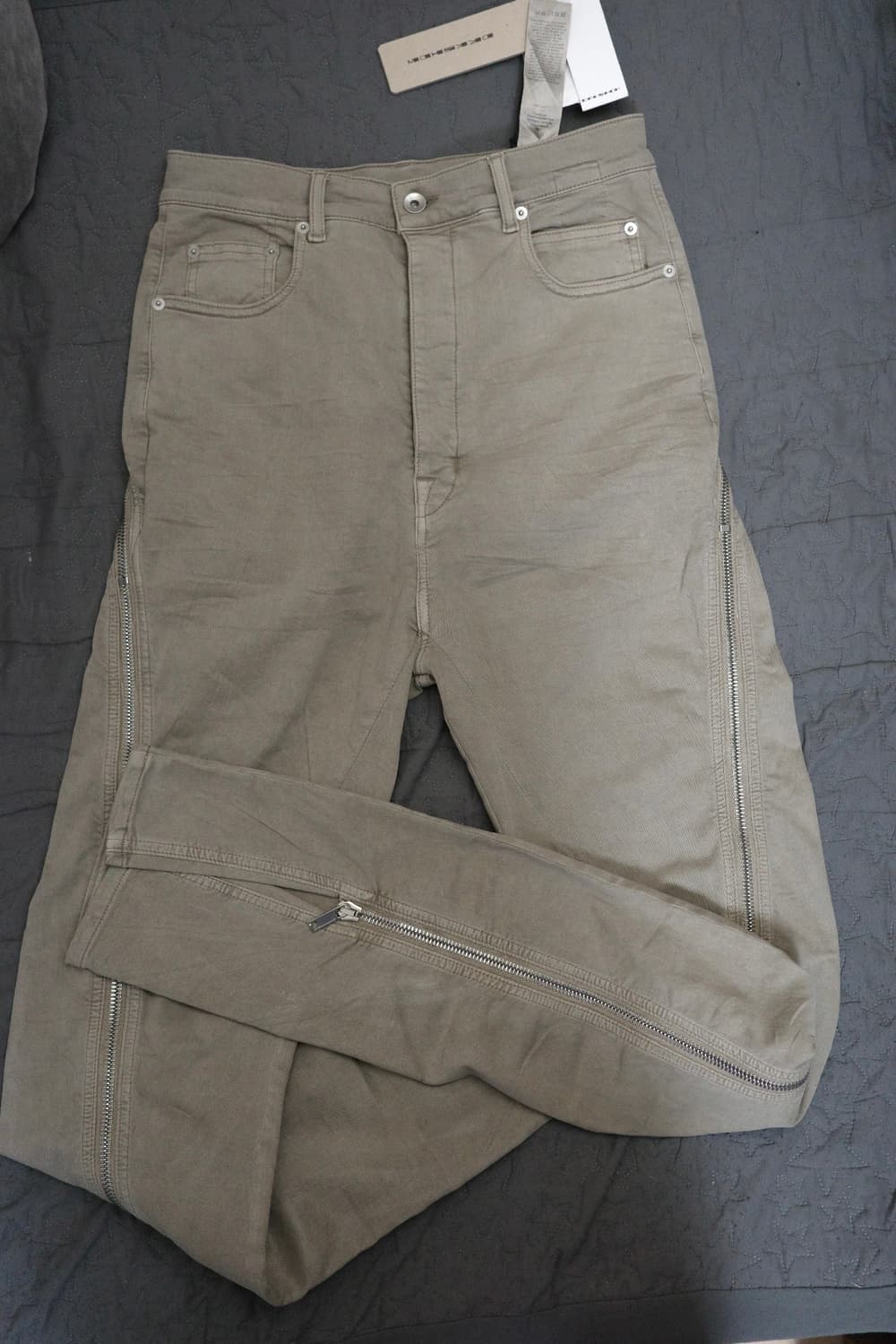 [29] 릭오웬스 다크쉐도우 볼란 바나나 팬츠 펄 SCF 상품이미지3