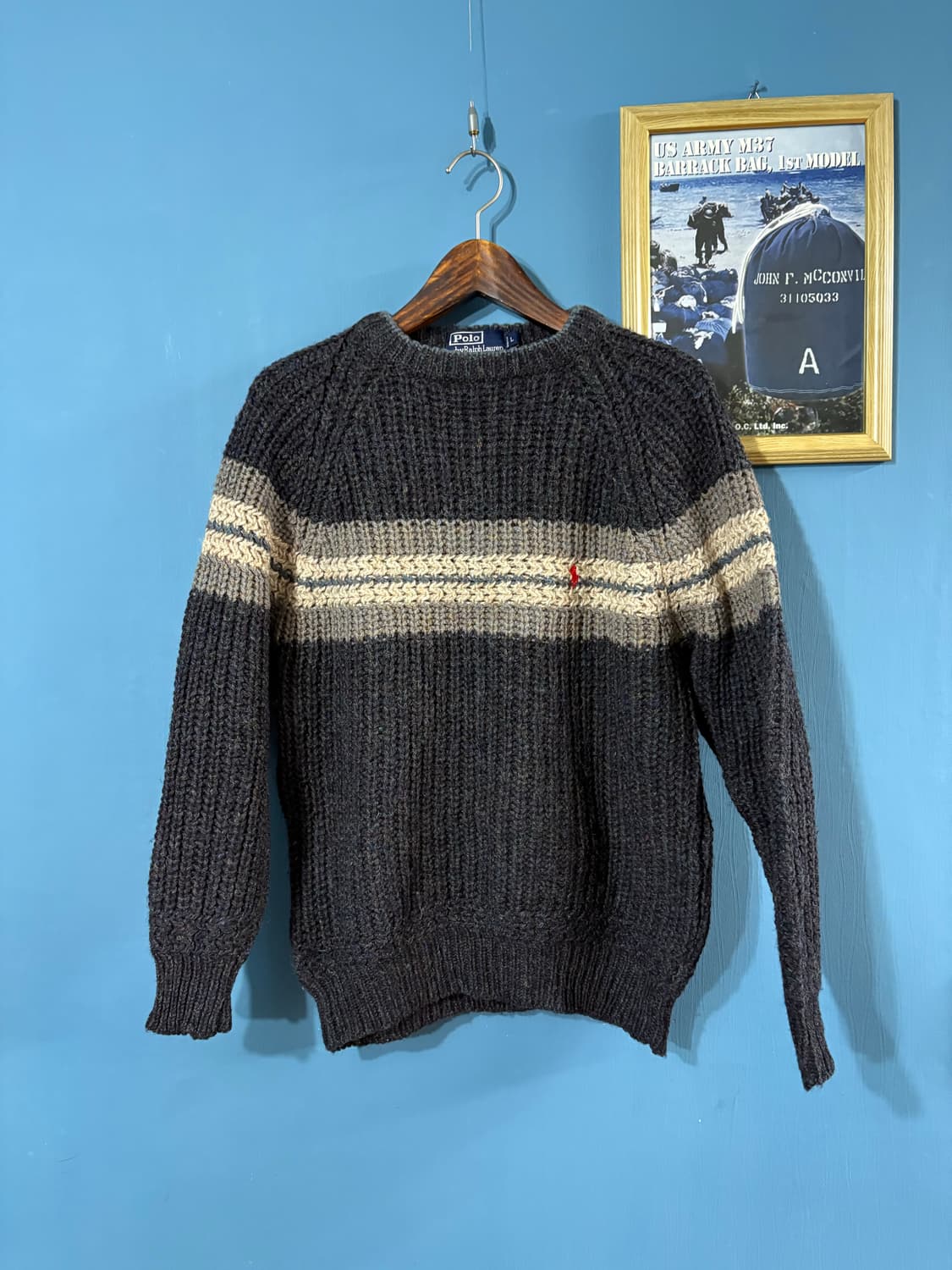 90‘s polo Ralph Lauren wool Sweater 상품이미지1