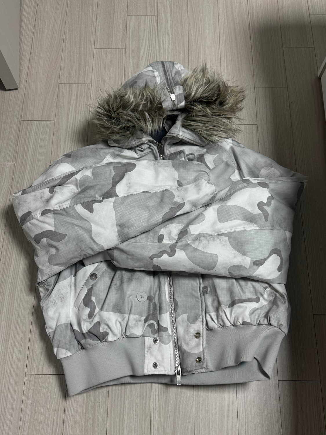 [3] steepc n2b 카모 퍼 자켓 상품이미지4