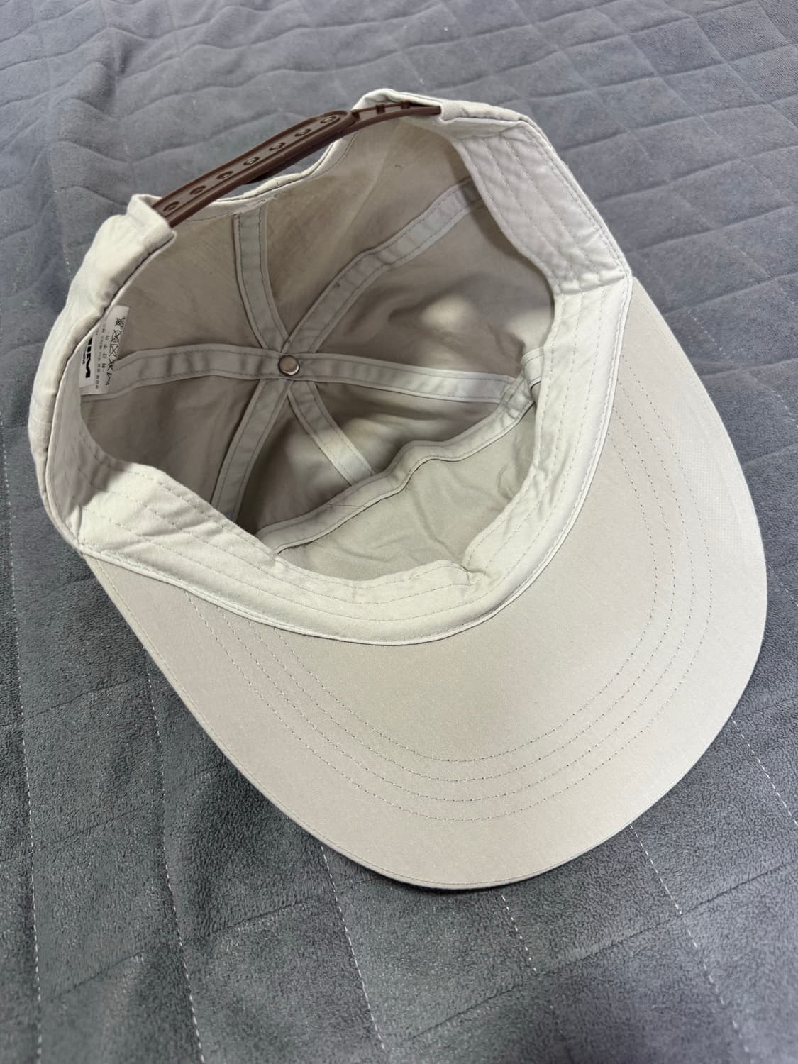 MIM 7패널 대두용 런닝 캡 모자 - 그레이 상품이미지7