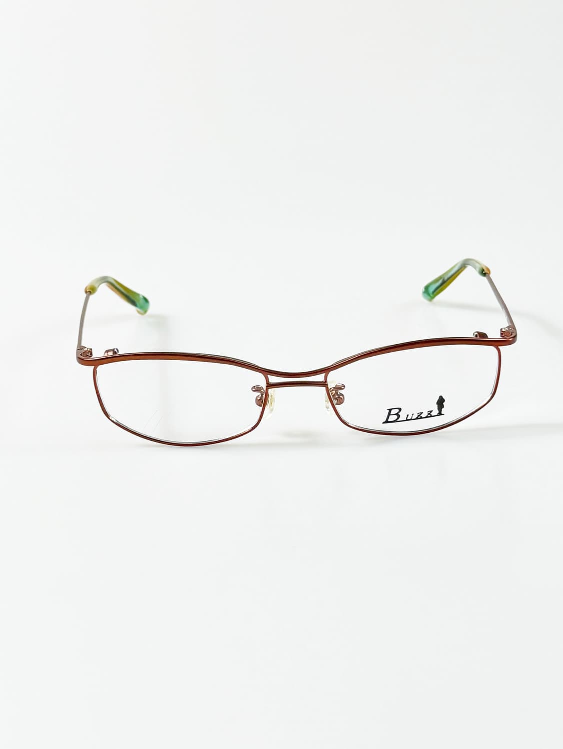 90s BUZZ 슬림 오벌 프레임 빈티지 안경 상품이미지2