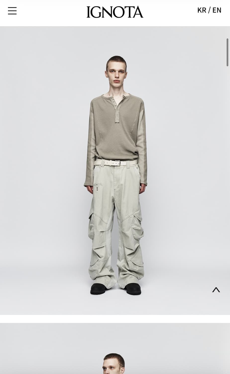 이그노타 CORE 13 CARGO PANTS 1 SIZE 상품이미지1