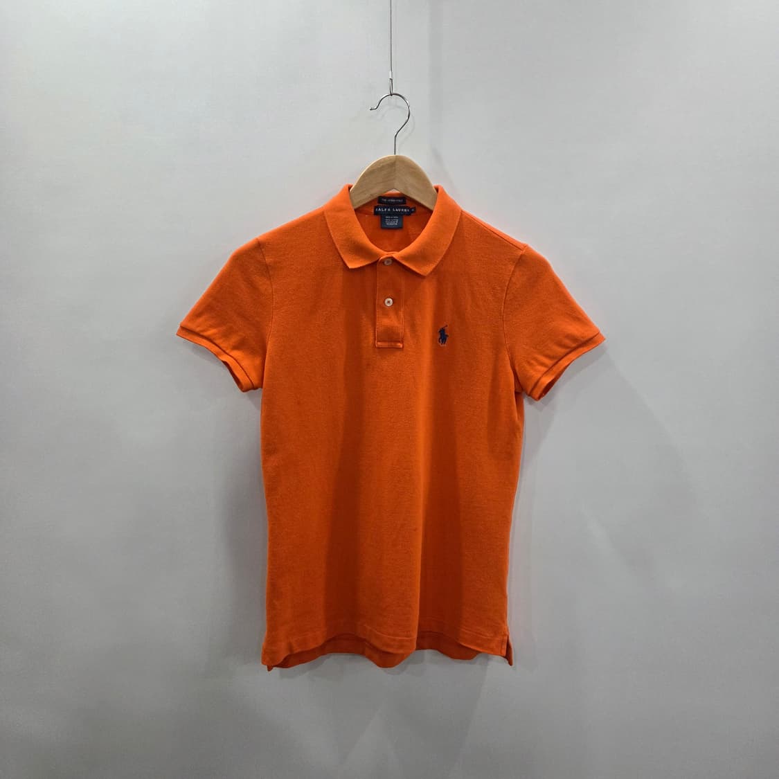 폴로랄프로렌 우먼 피케 카라티 오렌지 M  상품이미지1