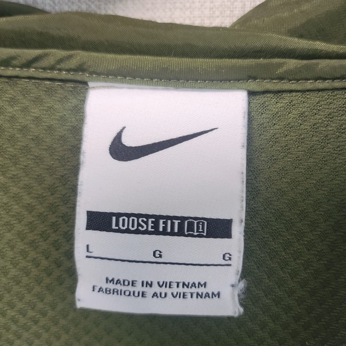 [L] 나이키 빅로고 카모 바람막이 상품이미지3
