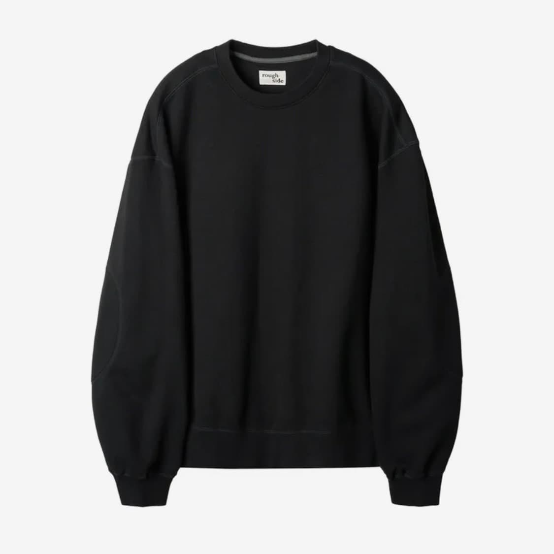 (S급) 러프사이드 엘보 패치 오버사이즈 맨투맨 상품이미지1