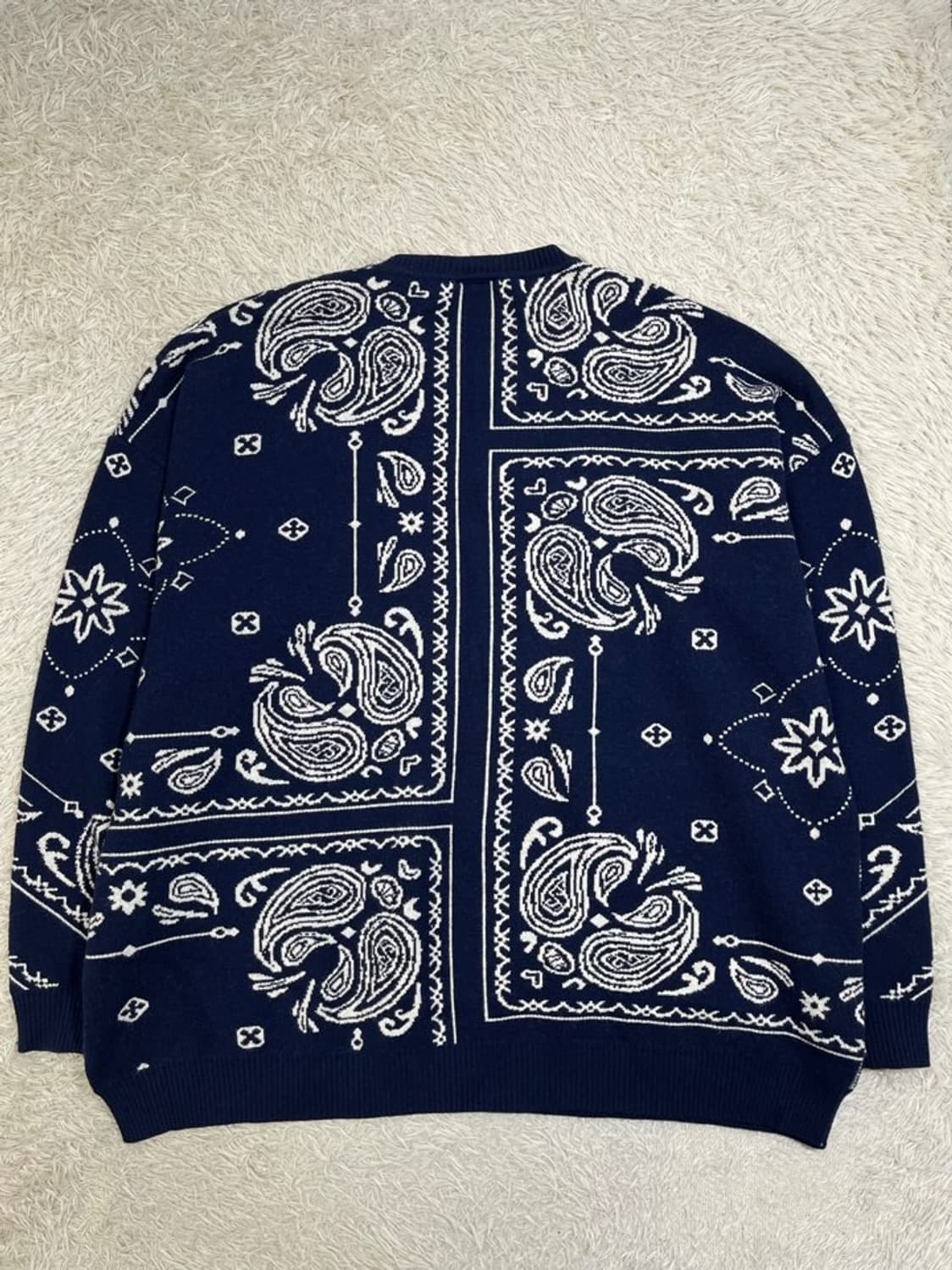 빈티지 페이즐리 패턴 니트/#2782 상품이미지3