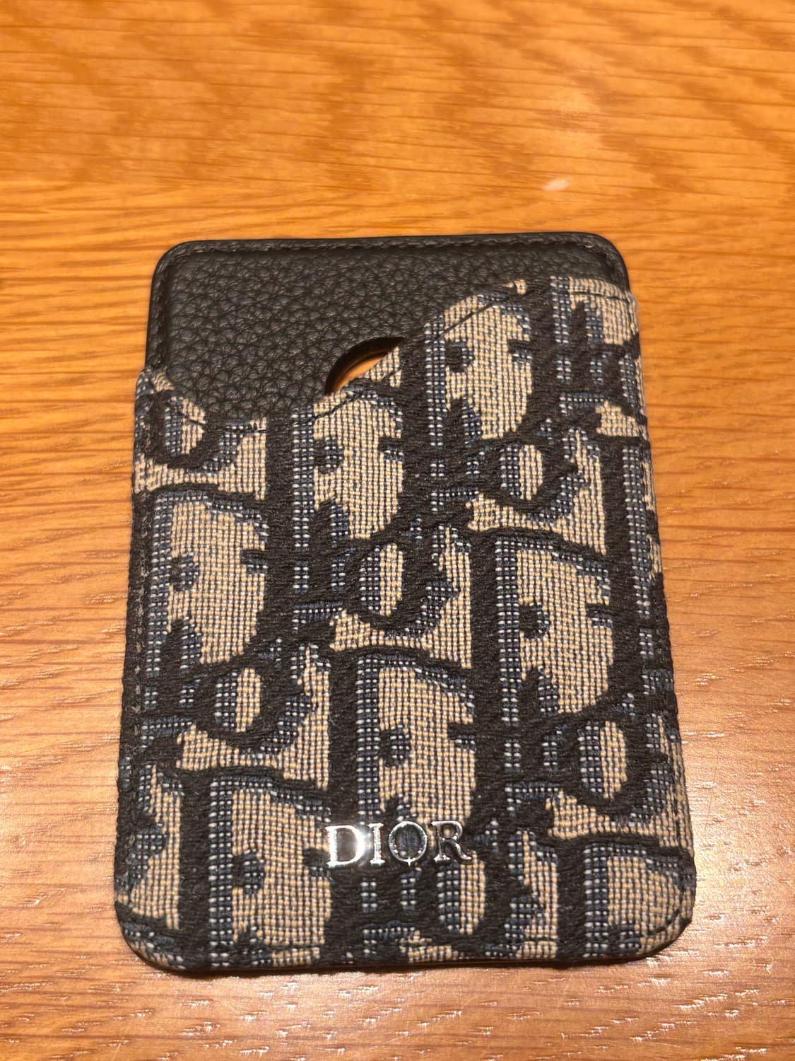 디올 멕세이프 지갑(오블리크) 정품 상품이미지2