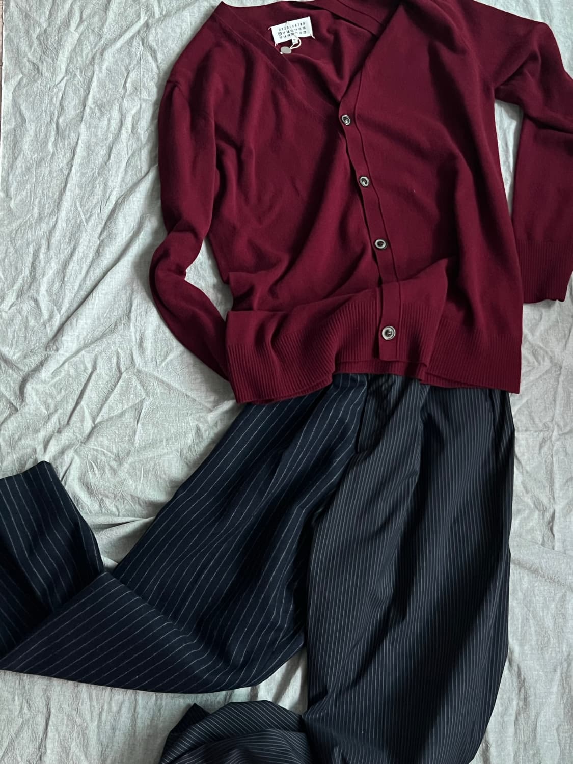 enfold 네이비 스트라이프 트라우저 상품이미지8