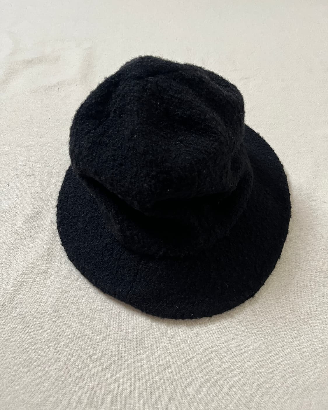 요지야마모토 부클 울 버킷햇 yohji yamamoto noir 상품이미지3