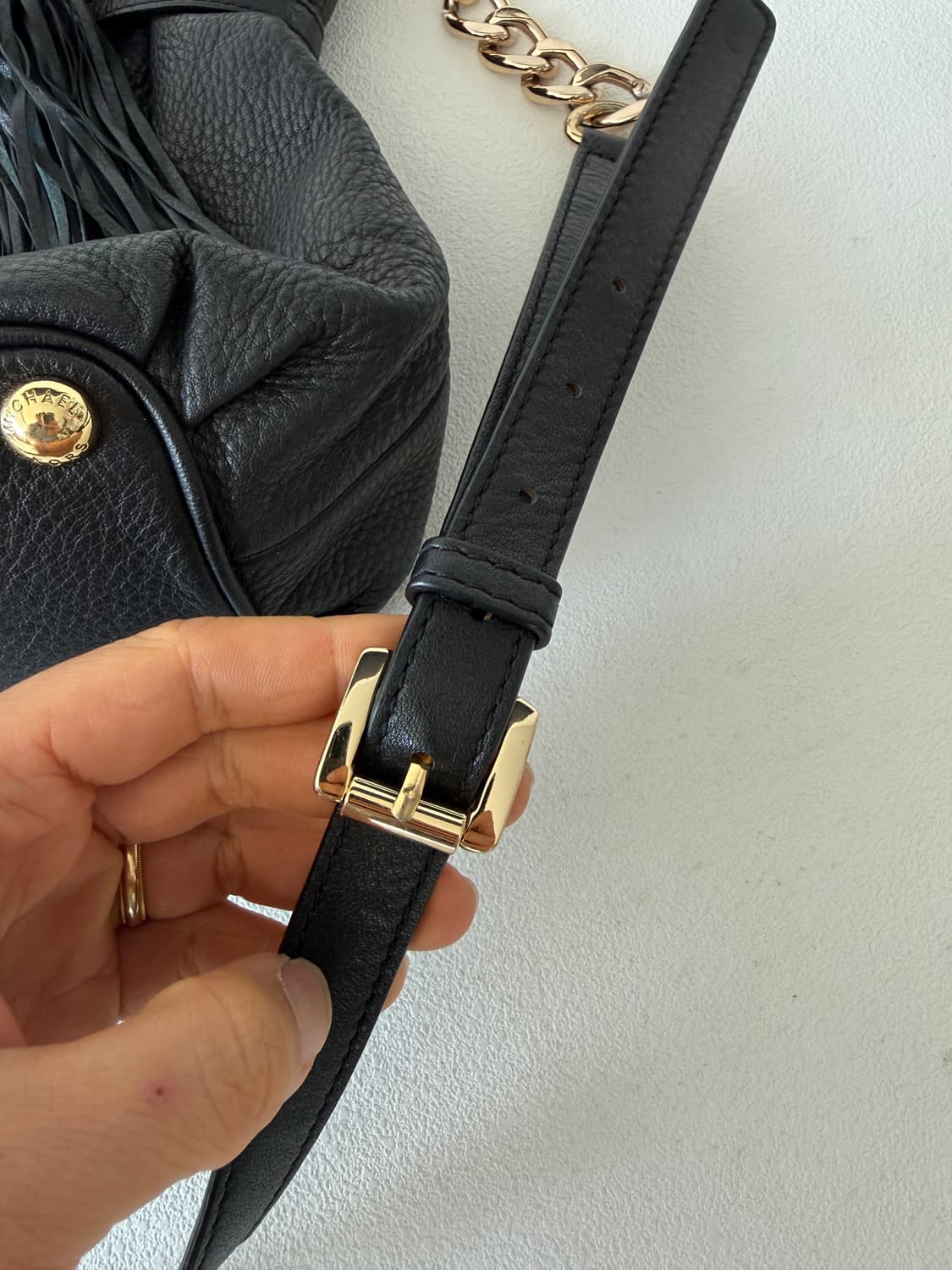 마이클코어스(MICHAEL KORS) 레더 토트백(크로스 가능) 상품이미지7