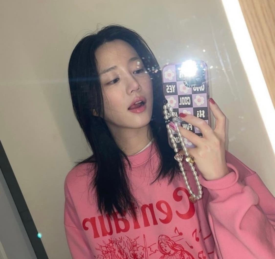 더센토르 기모 맨투맨 핑크 (이유비 맨투맨), 더센토르 맨투맨 상품이미지2