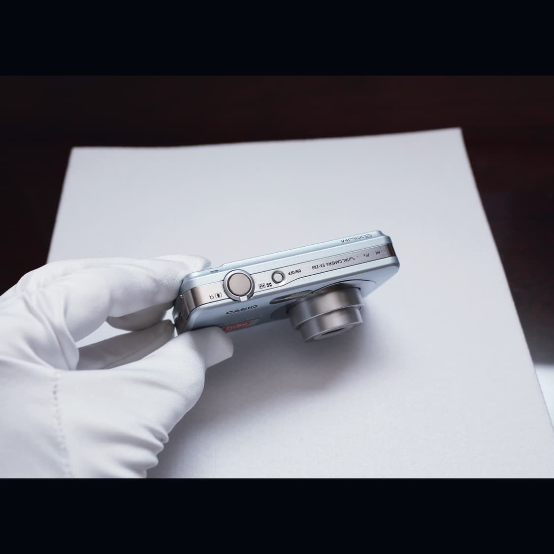 레어<준 민트급><한글>카시오 엑슬림 Z80 라이트블루 빈티지 디카 상품이미지5
