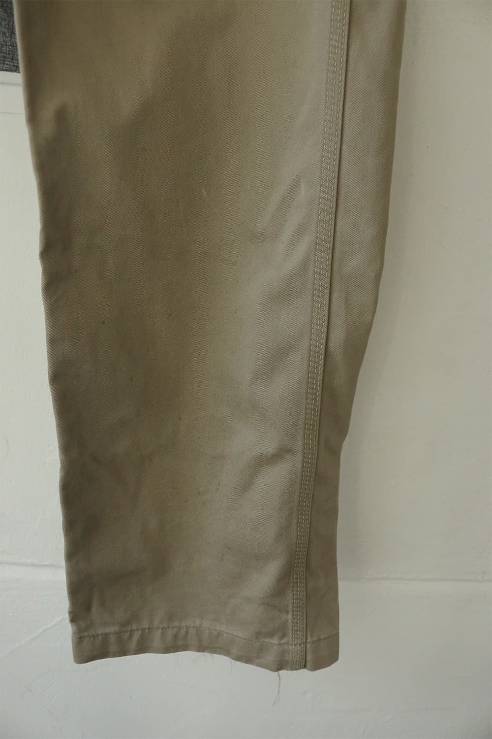  꼼데가르송 옴므 베이지 코튼 팬츠 상품이미지7