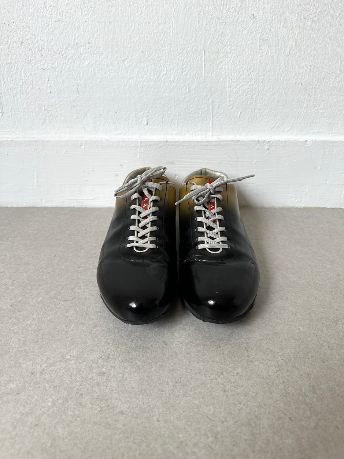 프라다 스포츠 07AW 옴브레 페이던트 레더 스니커즈 상품이미지2