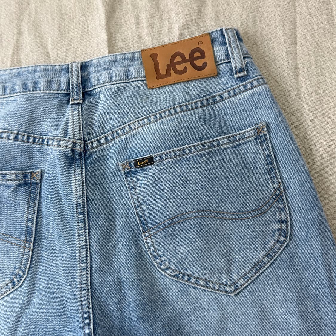 Lee 리 데미지 디스 연청 데님팬츠 28 상품이미지5