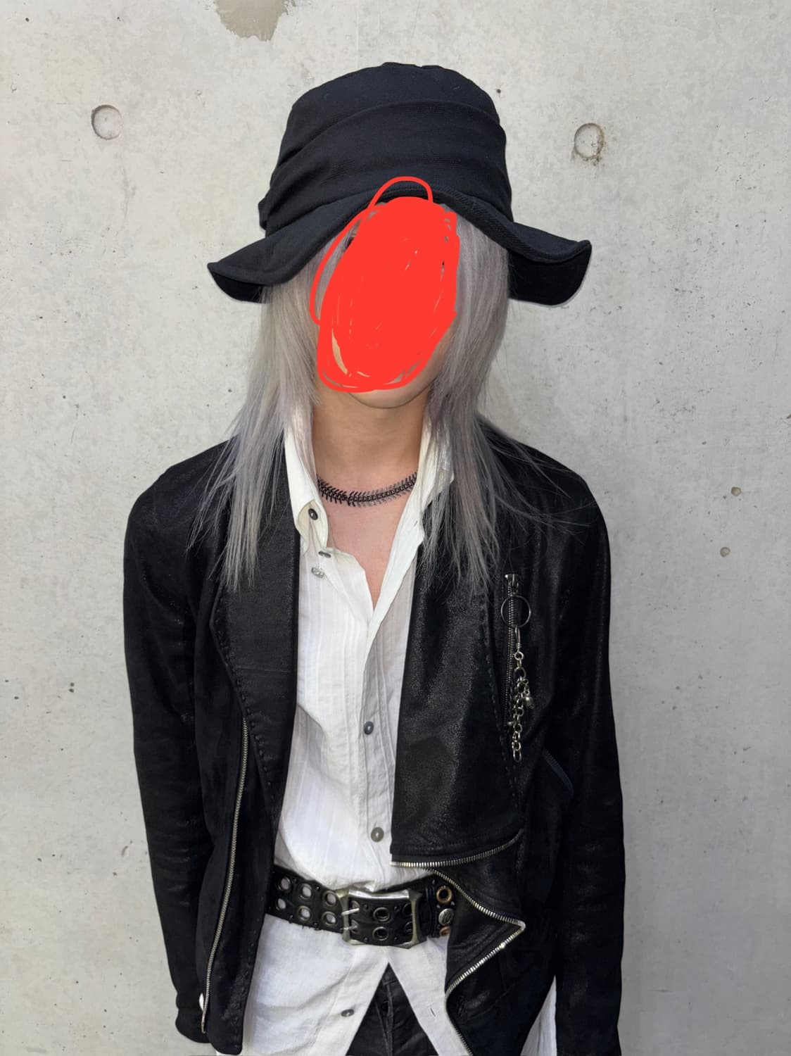 Kmrii 드레이프 레더자켓 상품이미지5