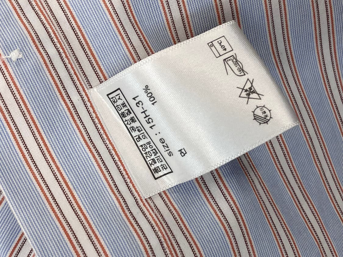 브룩스 브라더스 스트라이프 셔츠 스카이블루  #csz3181 상품이미지4